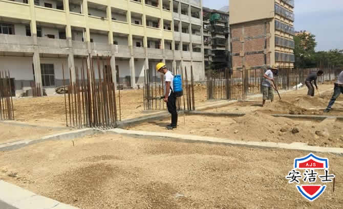 临海学校机关防治白蚁