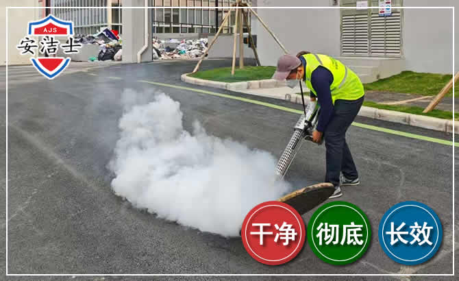 临海消杀防疫现场